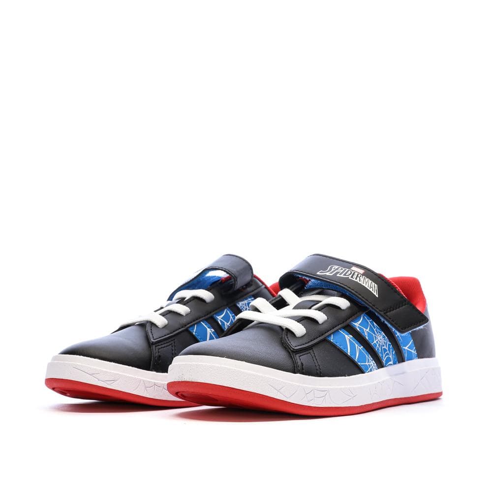 Baskets Noir Garçon Adidas Spider-man Grand Court 6