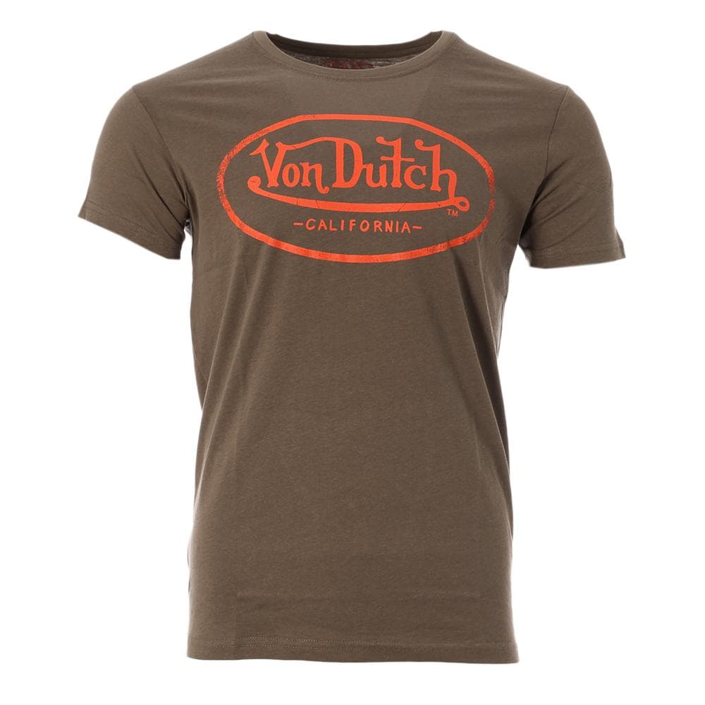 T-shirt Kaki Homme Von Dutch NOS OG2 1