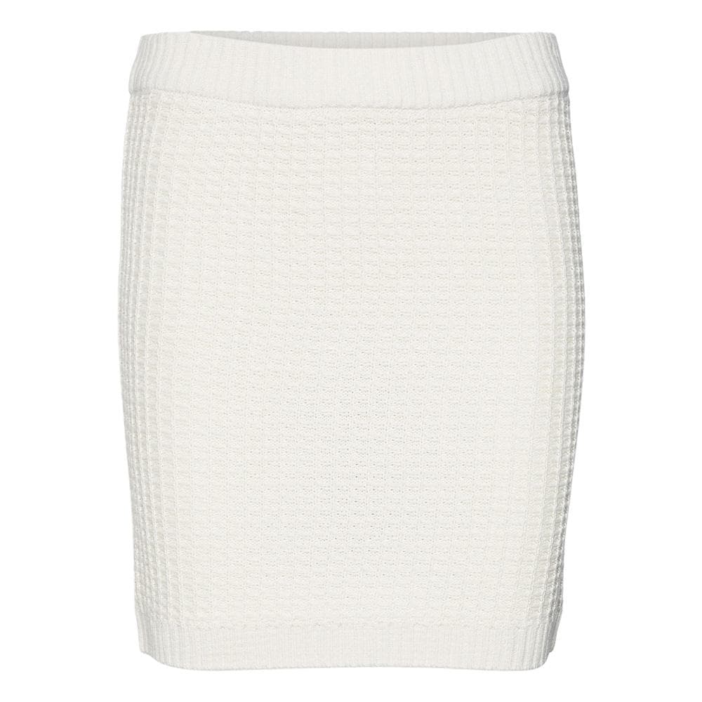 Jupe en Maille Écru Femme Vero Moda Omega 1