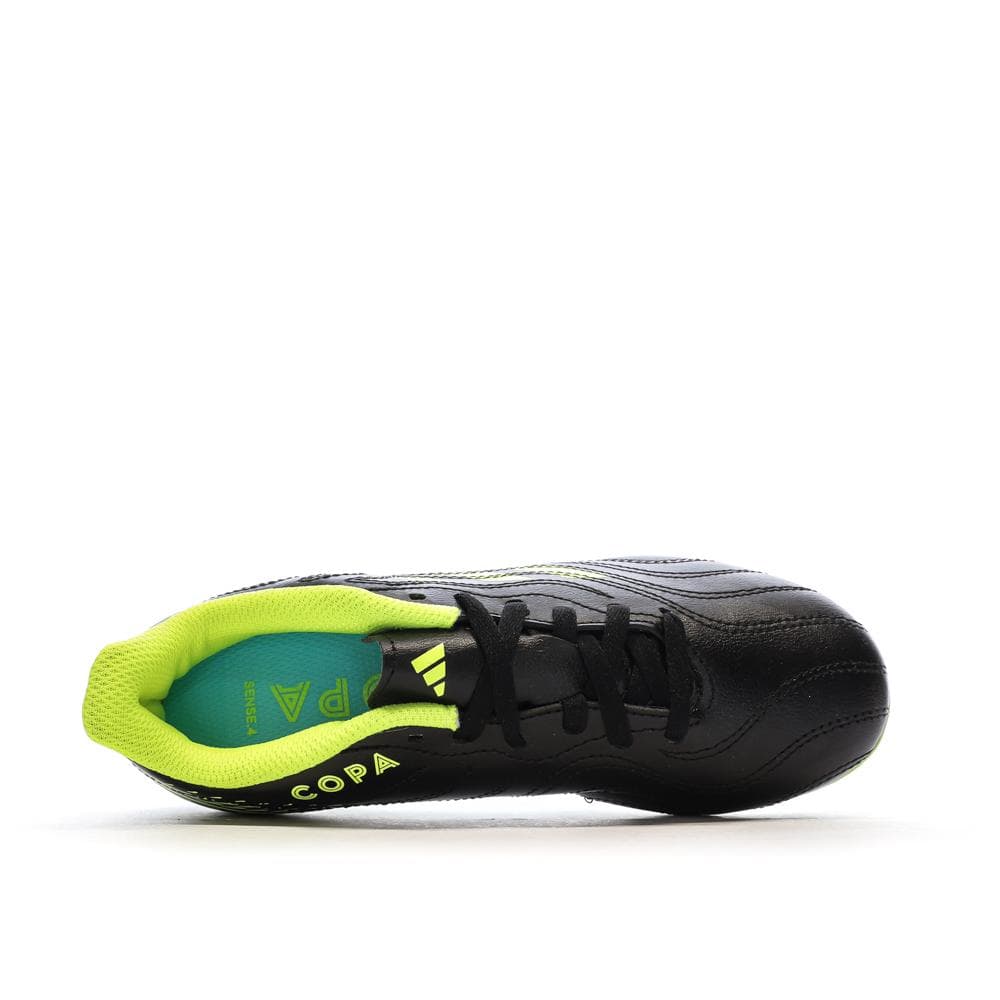 Chaussures de football Noires/Jaunes Garçon Adidas Copa Sense 4