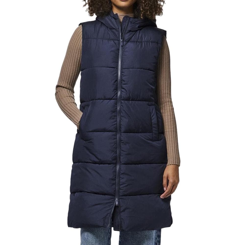 Doudoune Sans Manches Marine Femme Pieces Bee 1