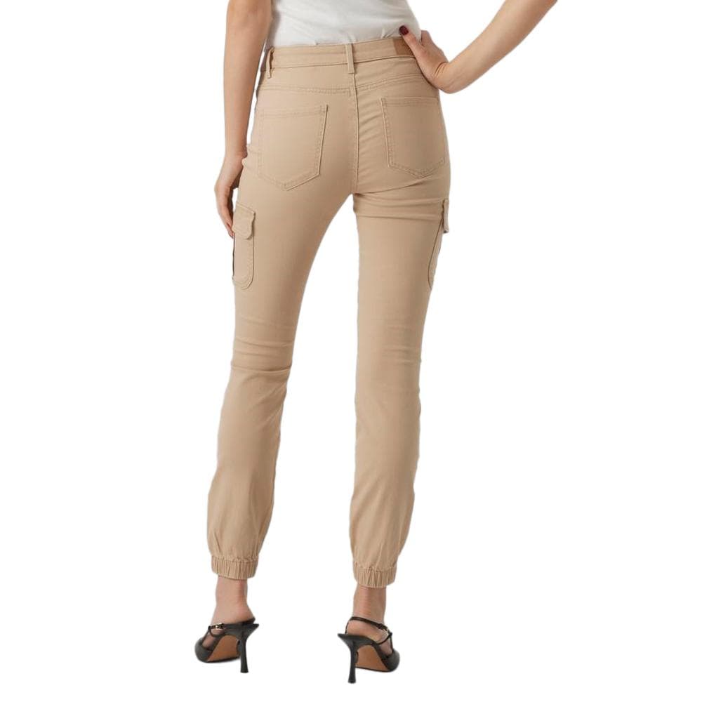 Pantalon Jogger Beige Femme Vero Moda Mivy 2
