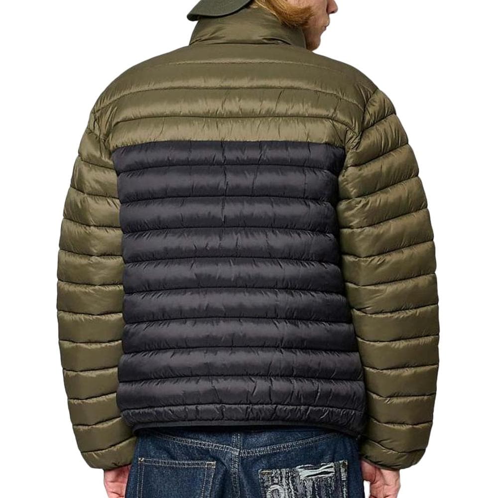 Doudoune Noire/Kaki Homme Kaporal BORA 2