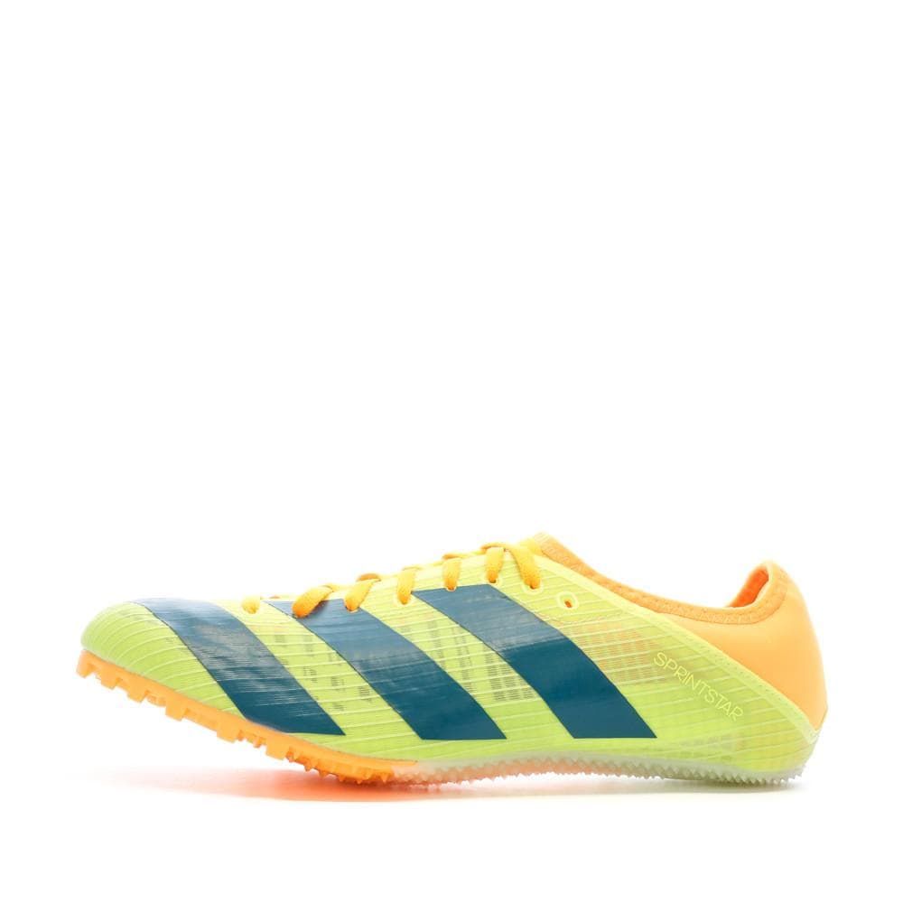 Chaussures Athlétisme verte Mixte Adidas Sprintstar 1