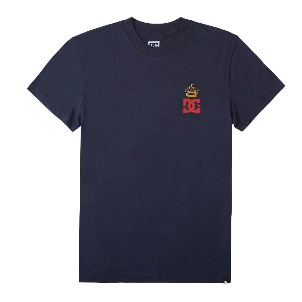 T-Shirt Marine Homme Dc shoes Hills 1