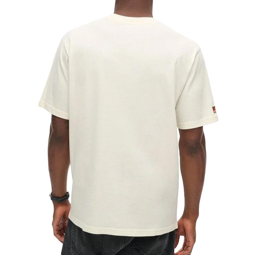 T-shirt Beige Homme Superdry Travel Postcard 2
