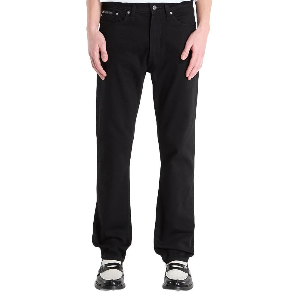 Jean Droit Noir Homme Calvin Klein Jeans Standard Straight 1