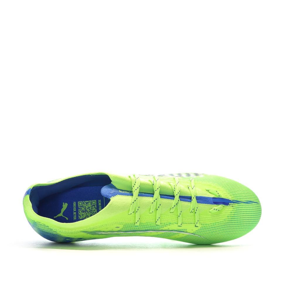 Chaussures football Jaune Fluo Homme Puma Ultra 5 Pro FG/AG 4