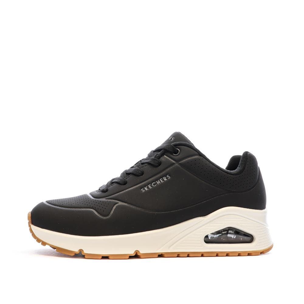 Baskets Noires Femme Skechers Uno 1