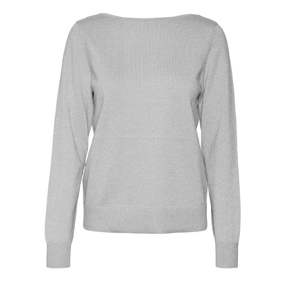 Pull Gris Clair Femme Vero Moda Happyglitter 2
