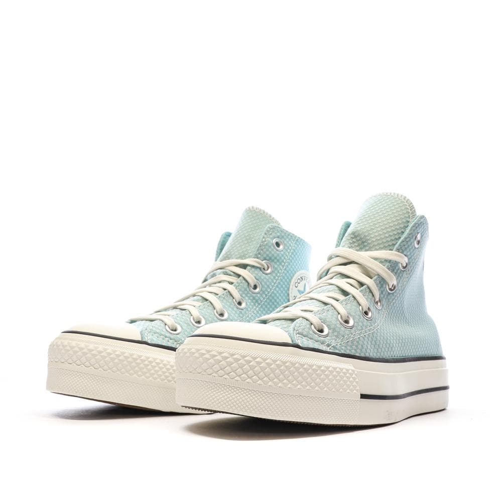 Baskets Turquoise Converse Femme Chuck Taylor All Star Lift Infinity 6