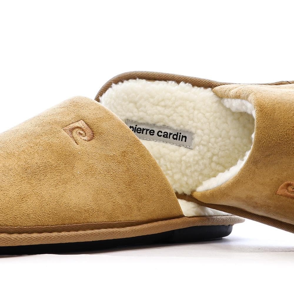 Chaussons Camel Homme Pierre Cardin Bouclettes 7