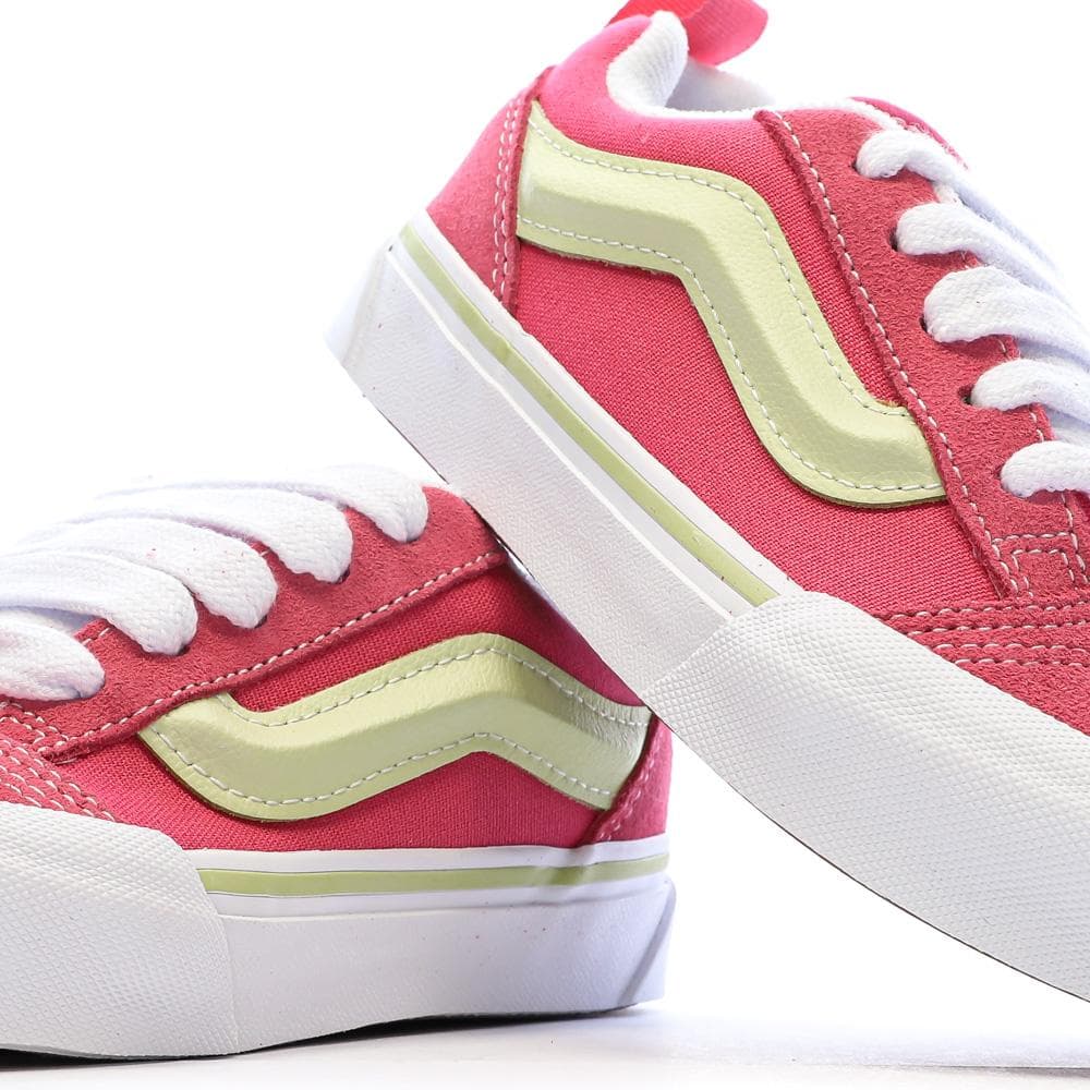 Baskets Roses/Jaunes Garçon/Fille Vans Knu 7