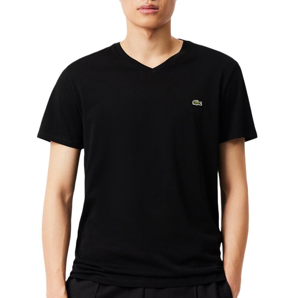 T-shirt Noir Homme Lacoste TH6710001 1
