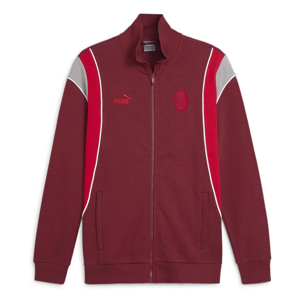 AC Milan Veste de Survêtement Rouge Homme Puma Ftblarchive Trac 1