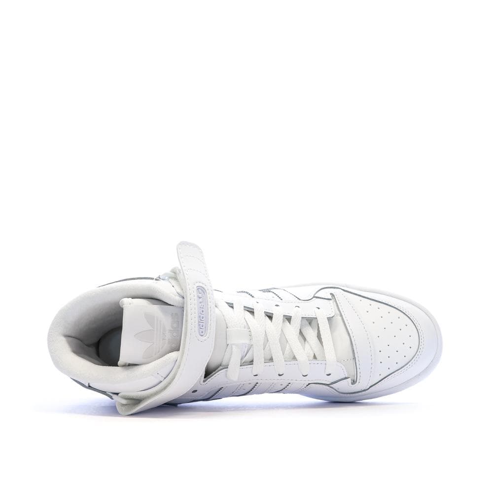 Baskets Blanches Homme Adidas Forum Mid 4