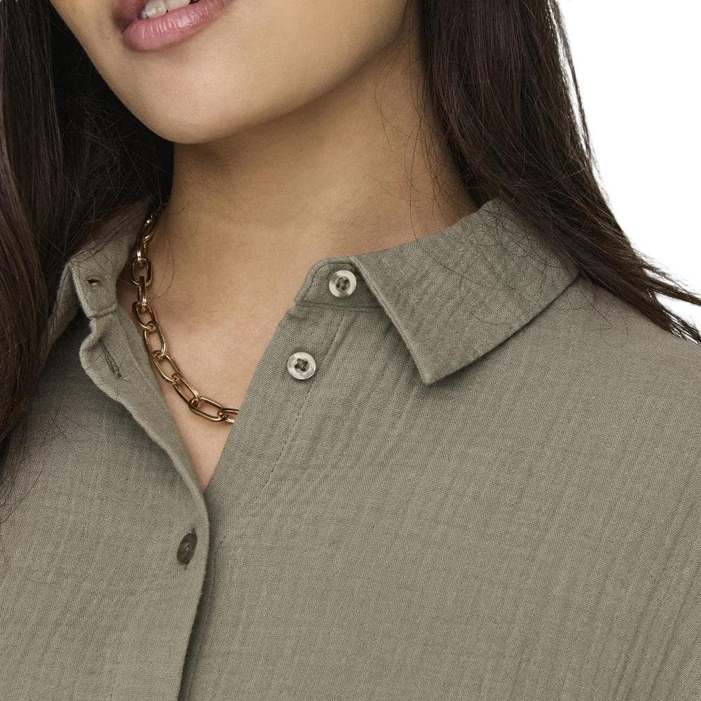 Chemise Marron Femme JDY Theis 15271018 4