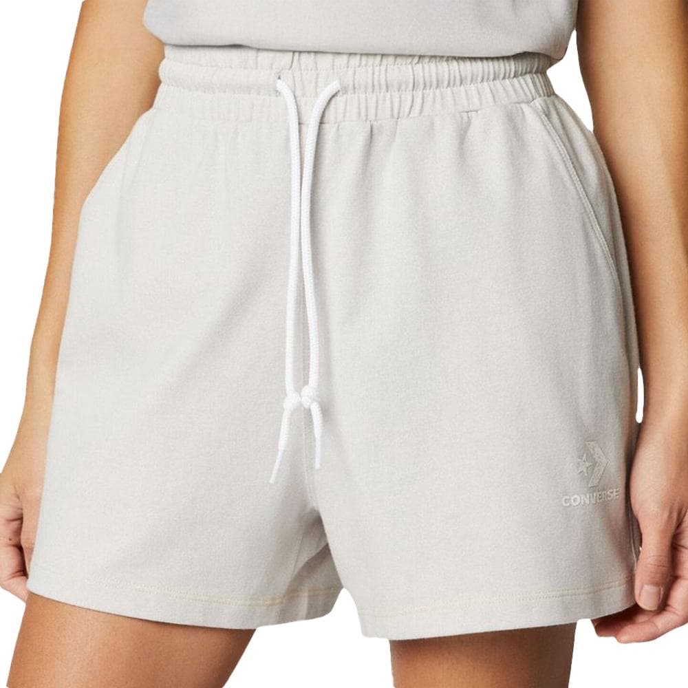 Short Beige Femme Converse Renew Heathered 1