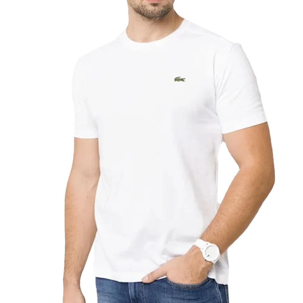 T-shirt Blanc Homme Lacoste TH7618 1