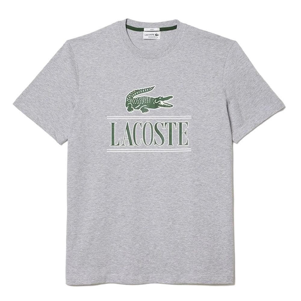 T-shirt Gris Mixte Lacoste TH1218 1