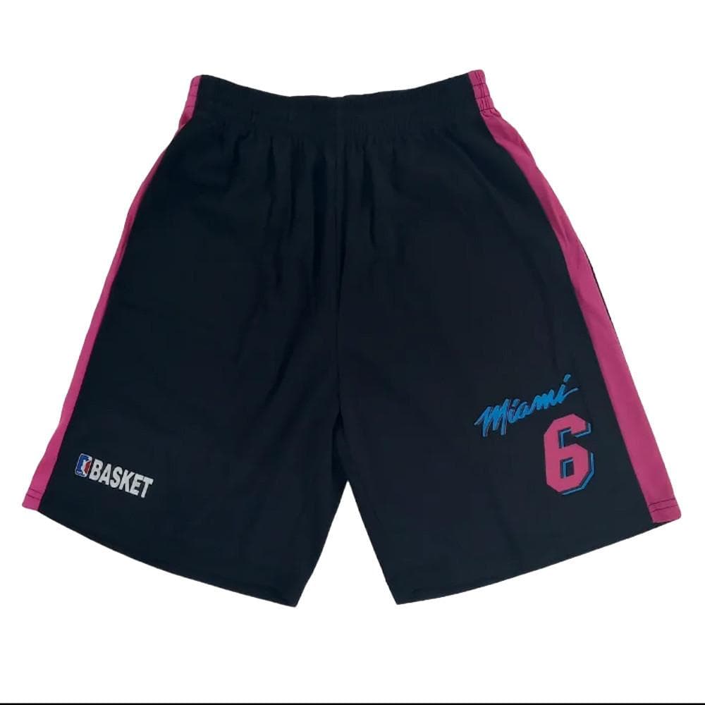 Short basketball Noir Homme Sport Zone Miami 3