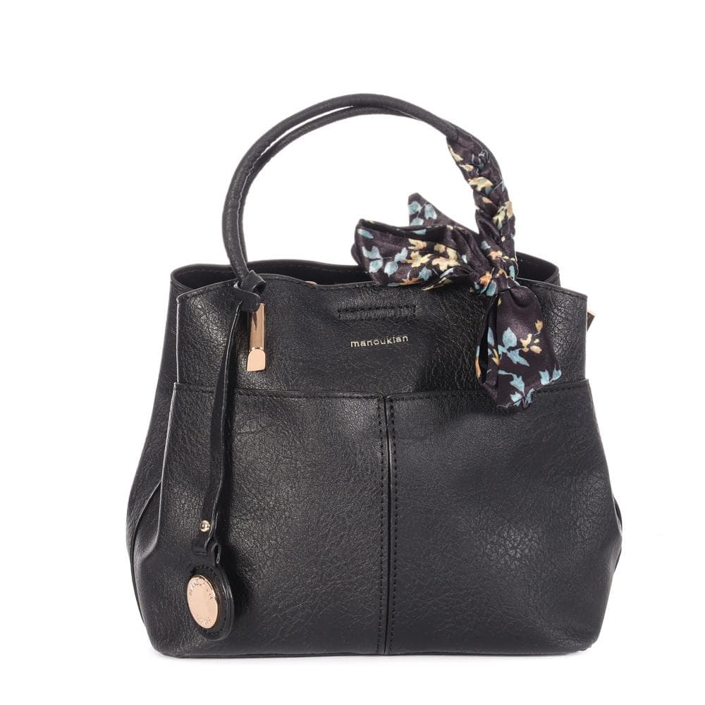Sac à Main Noir Femme Manoukian ALBANE 1