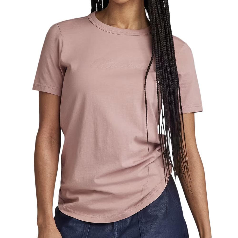 T-shirt Vieux Rose Femme G-Star Autograph 1