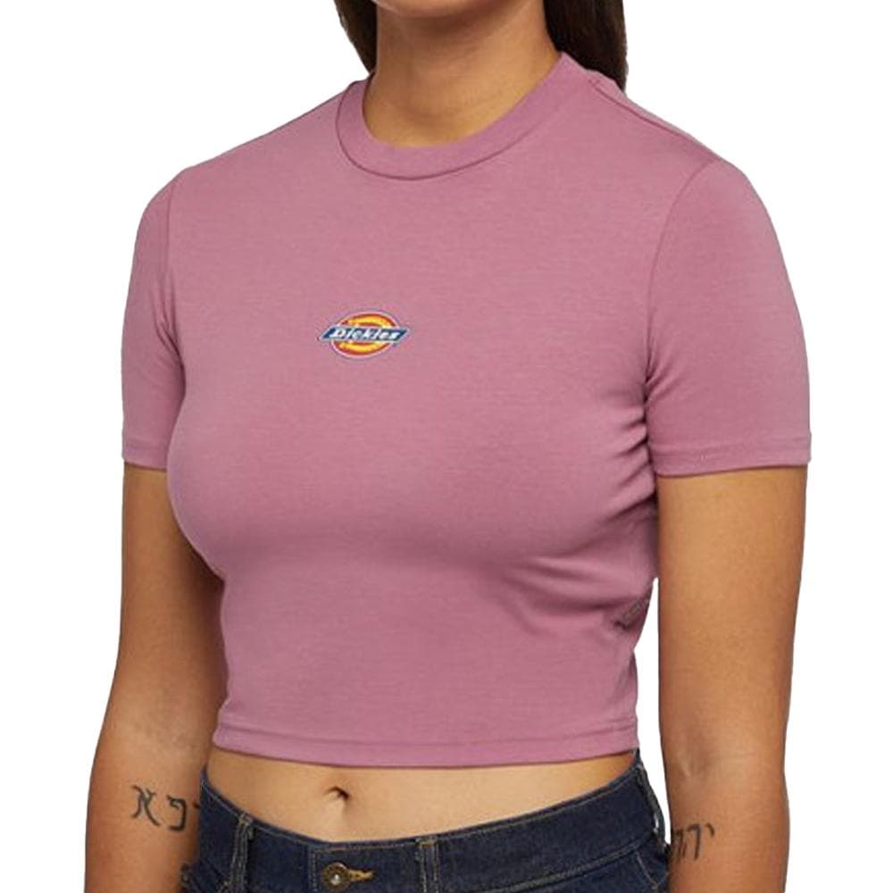 T-shirt Rose Femme Dickies Maple Valley Tee Mellow 1