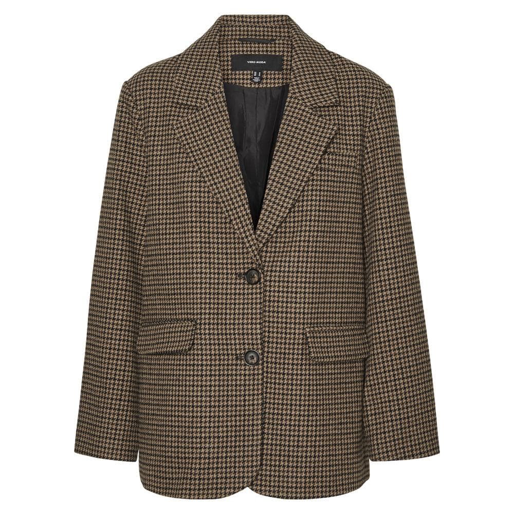 Blazer Pied poule Marron Femme Vero Moda Julie 3