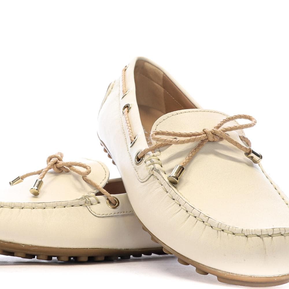 Mocassins Beige Femme Geox Leelyan 7