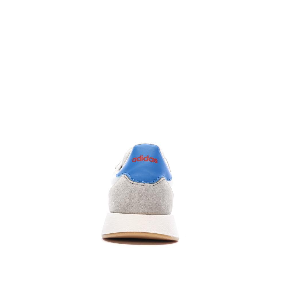 Baskets Blanches/Gris/Bleu Homme Adidas Run 60s 3