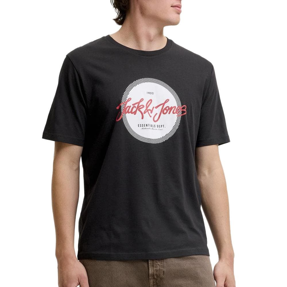 T-Shirt Noir Homme Jack & Jones Urban 1