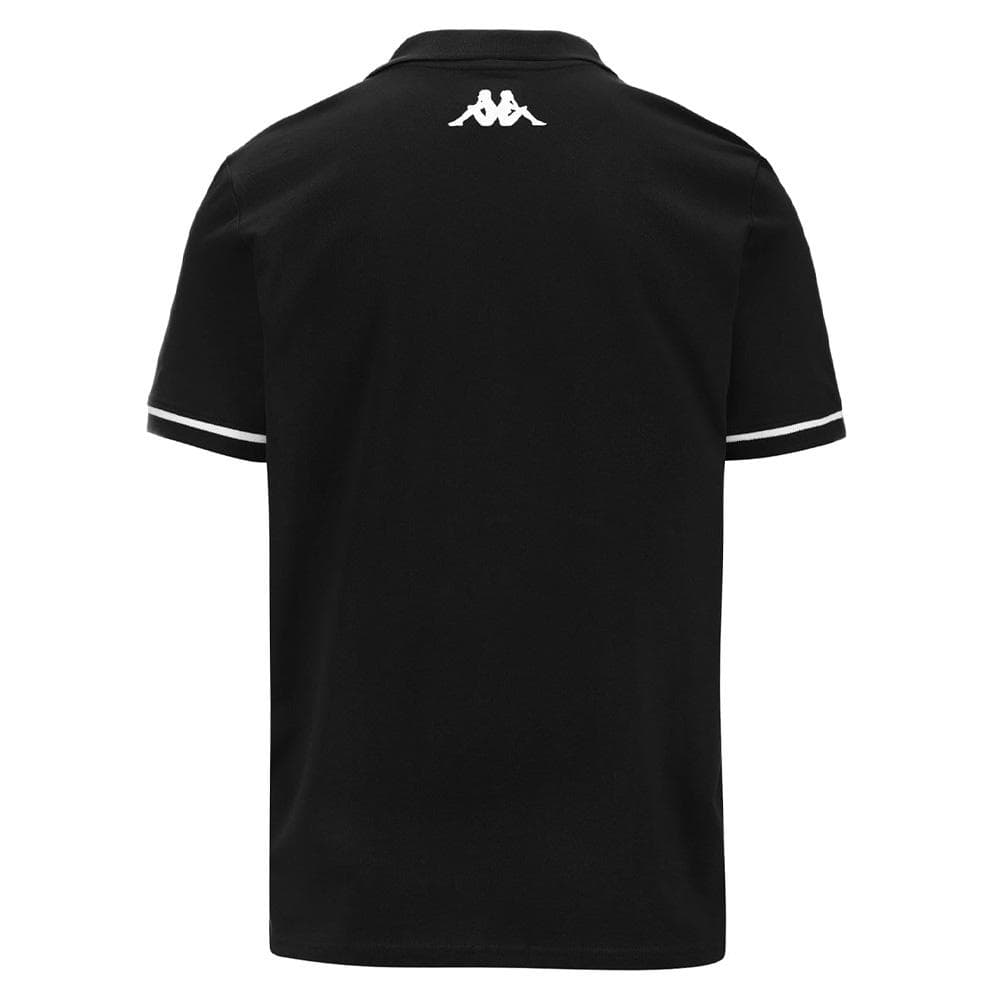 Polo de Rugby Noir Garçon Kappa Barli 2