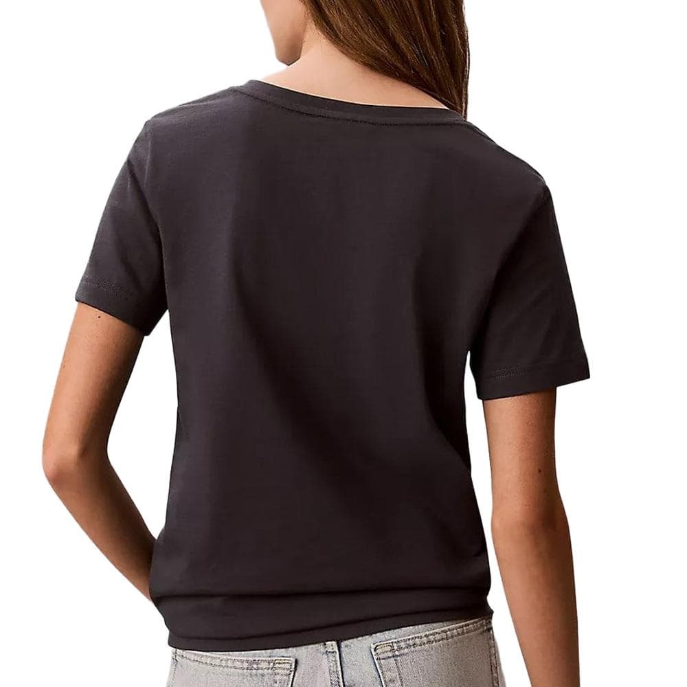 T-Shirt Gris Foncé Femme Calvin Klein Jeans Archive LV047B205G 2