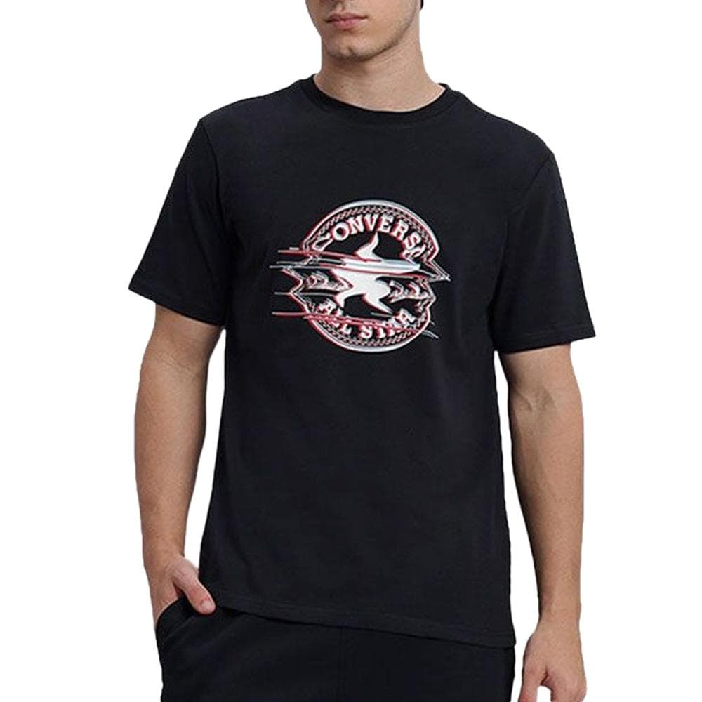 T-Shirt Noir Homme Converse Chucks 1