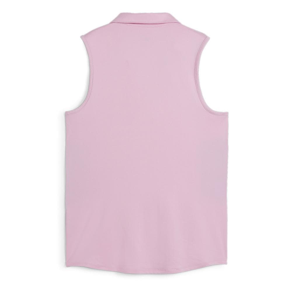 Polo Golf Rose Femme Puma Cloudspun Piped 2