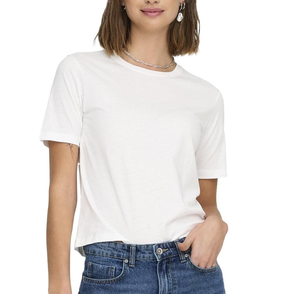 T-shirt Blanc Femme JDY Rex 1