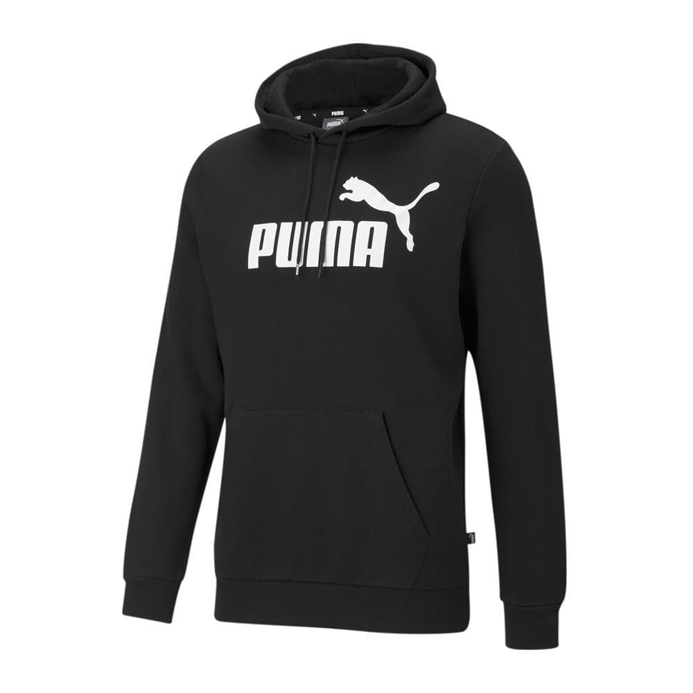 Sweat à Capuche Noir/Blanc Homme Puma Big Logo 1