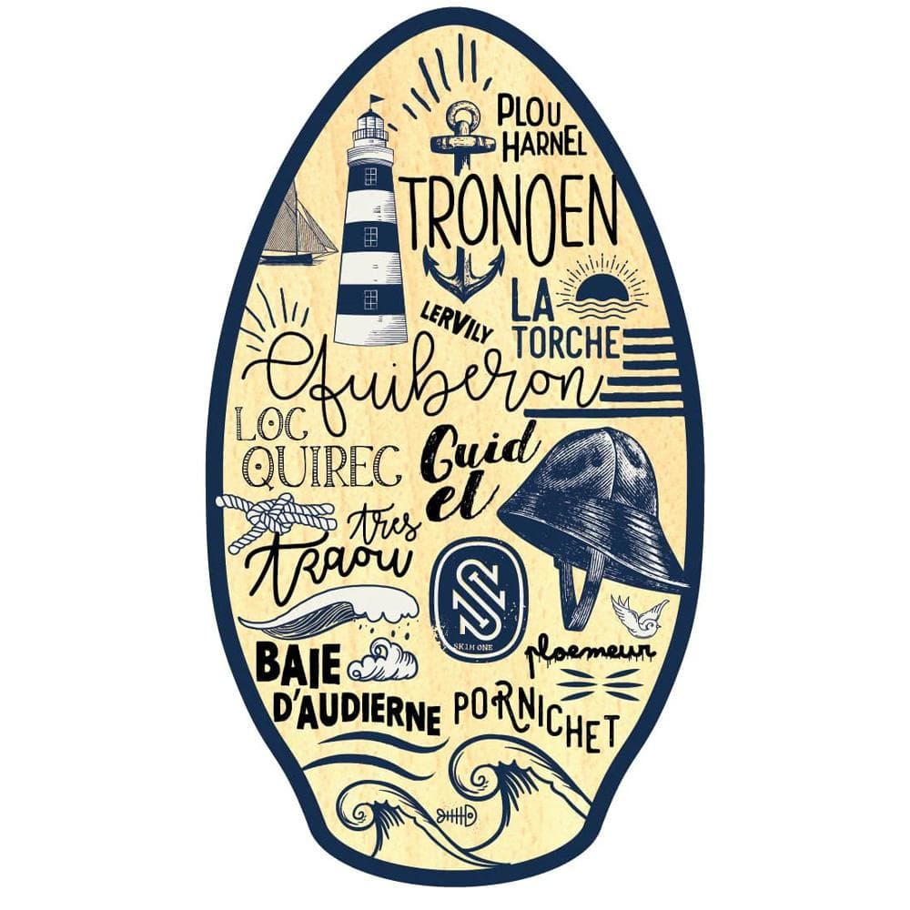 Skim Board Bois Surf Kauai Bretagne 41 1