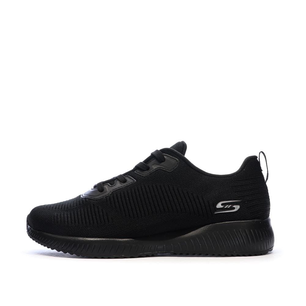 Baskets Noires Femme Skechers Bobs Squad Tough Talk 1