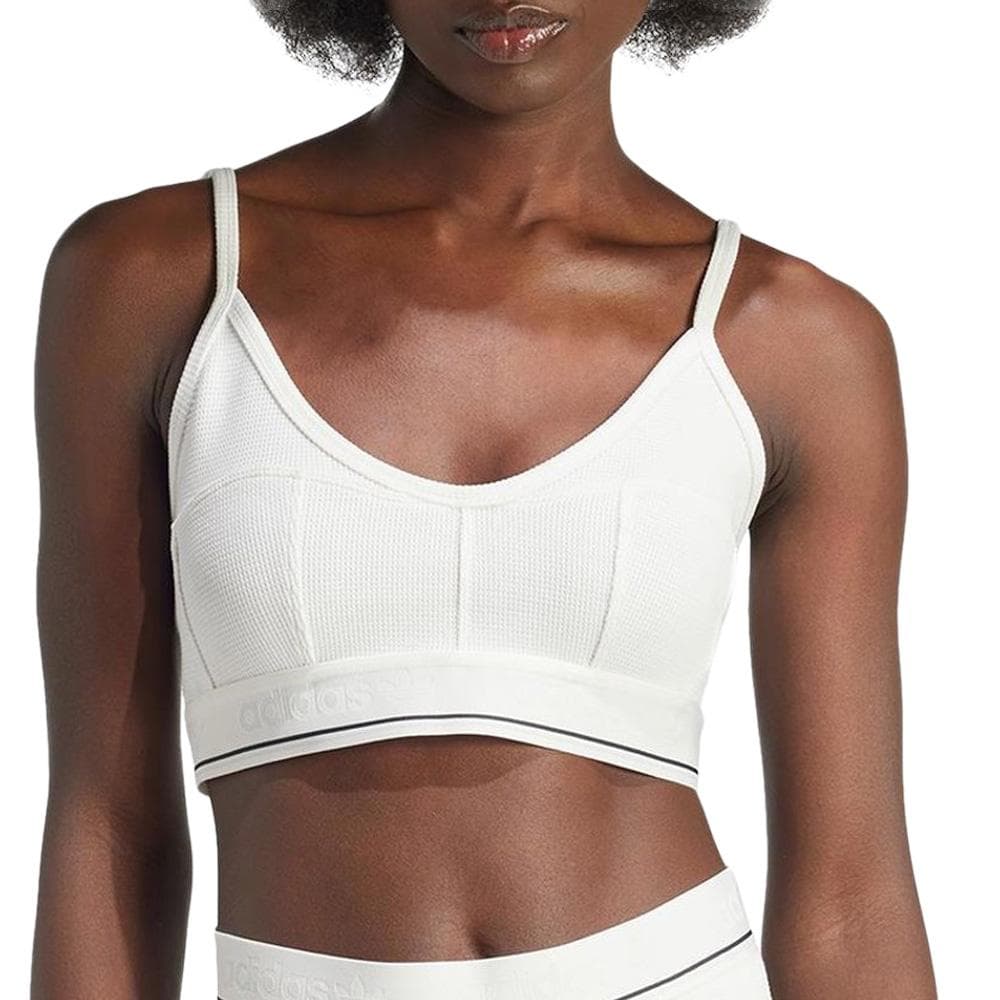 Brassière Blanche Femme Adidas Waffle 1