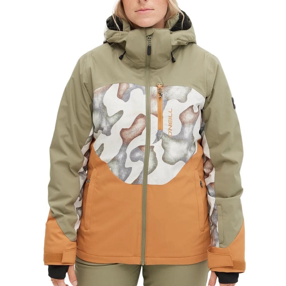 Manteau Orange/Kaki Femme O'Neill Carbonite 1
