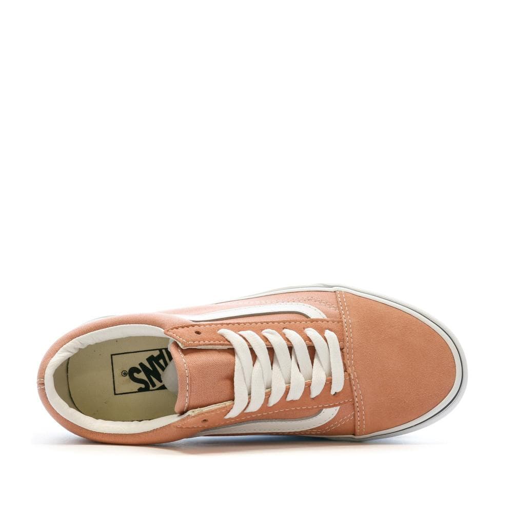 Baskets Rose Femme Vans Ua Old Skool 4
