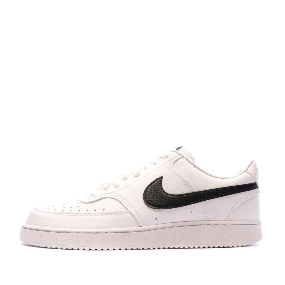 Baskets Blanc/Noir Homme Nike Court Vision Low 1