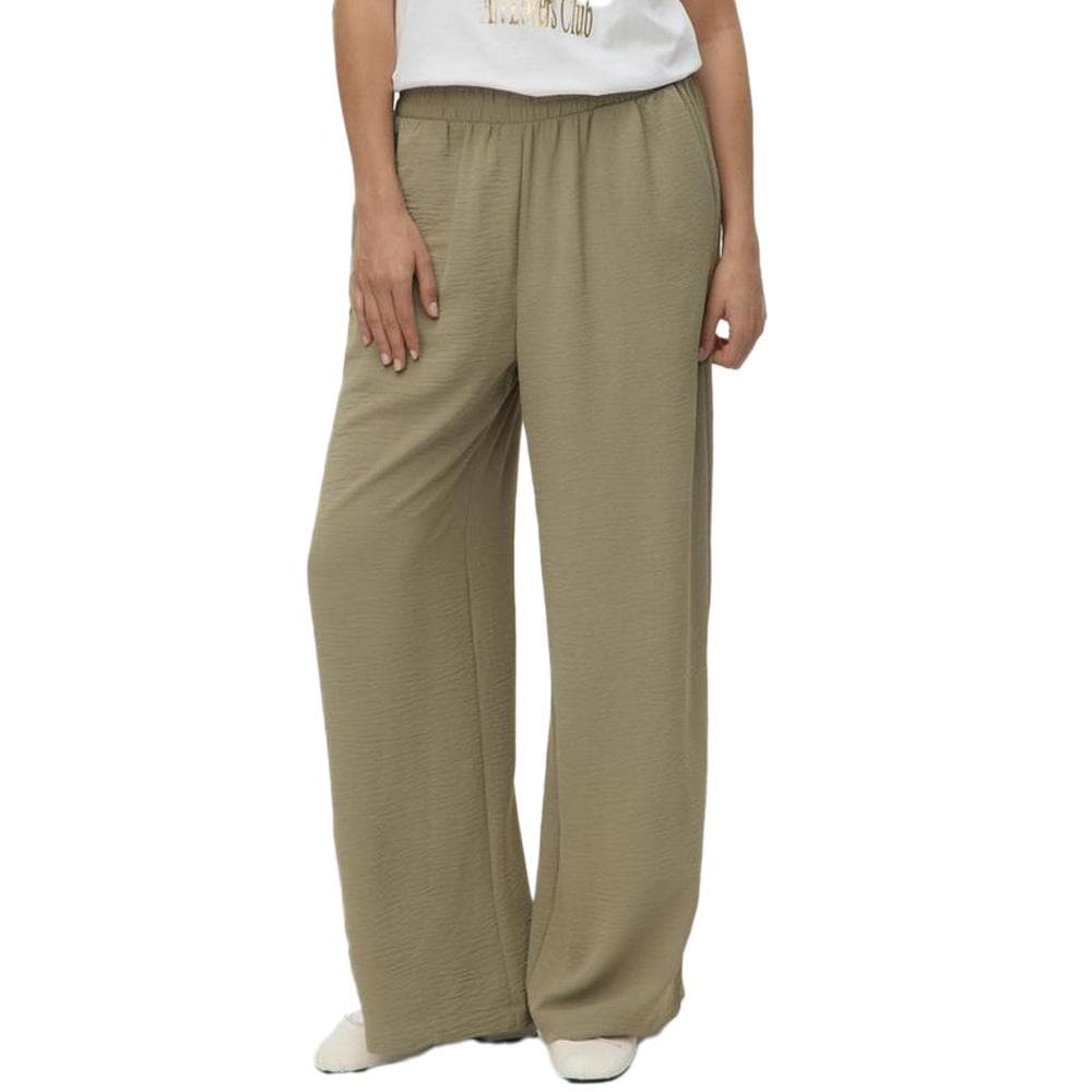 Pantalon fluide Marron Femme Vero Moda Alva 1