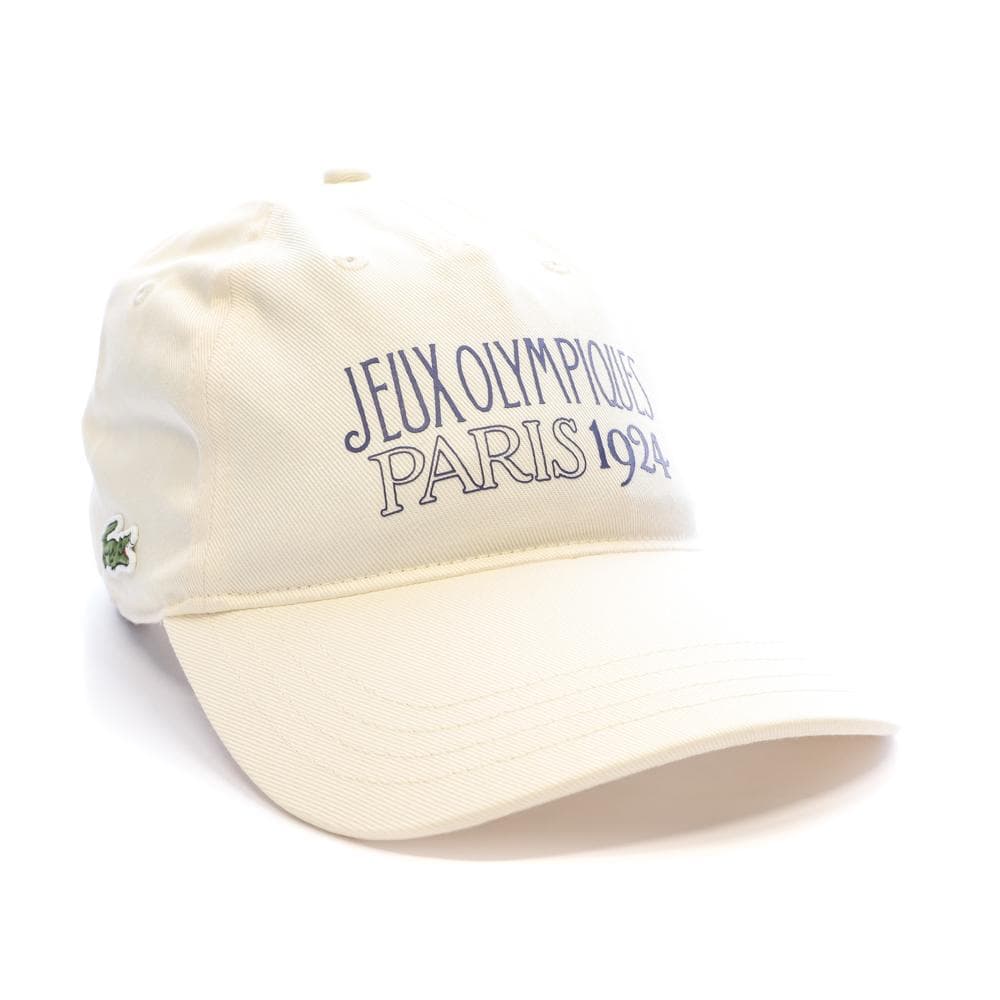 Casquette Beige Lacoste JO 1924 2