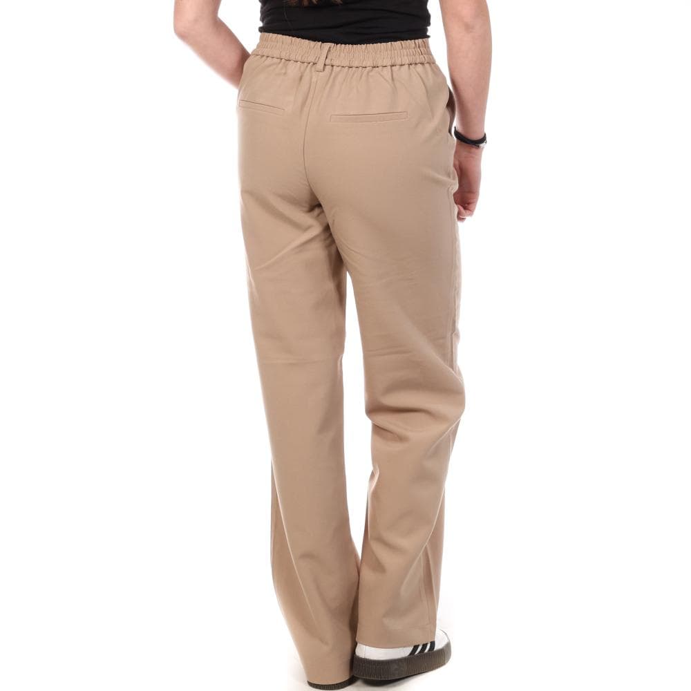 Pantalon Straight Beige Femme Vero Moda Barba 2