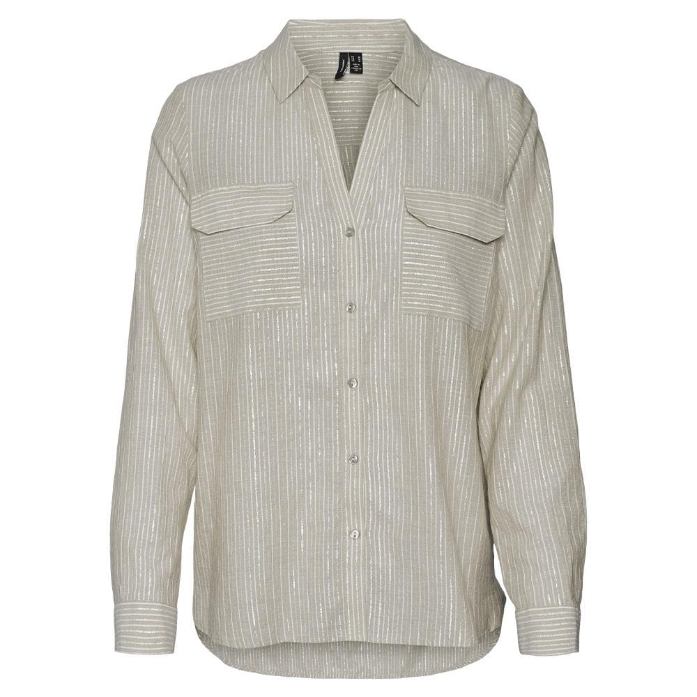 Chemise Beige Femme Vero Moda Lurex 1