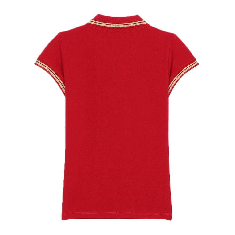 Polo Rouge Fille Kaporal Fanye 2