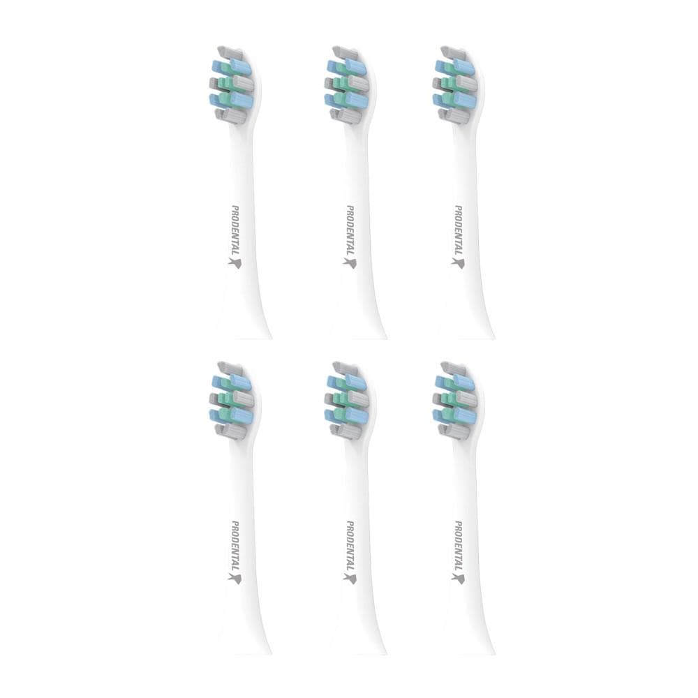 X6 Brossettes de Rechange Prodental Sensitive Action 1
